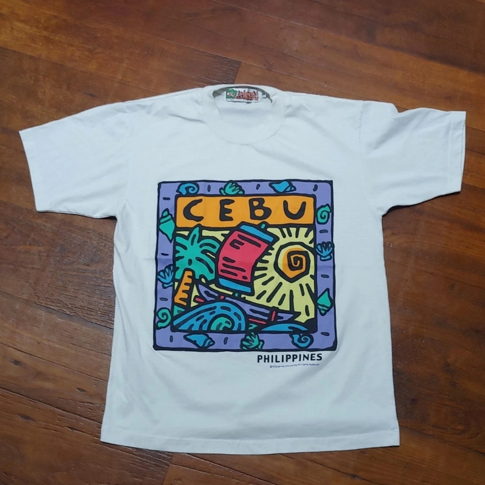 Vintage Cebu Philippines Graphic Tee - Men’s Shirt